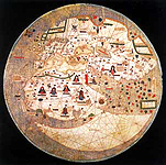 Каталанская mappa mundi (ок. 1450-60)