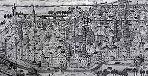 Панорама Аугсбурга (ок. 1530)